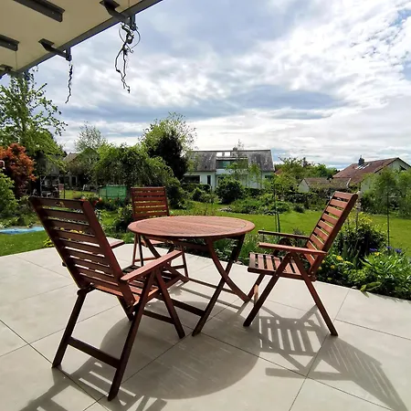 Grosse Gartenblick Mit Terrasse Amtzell