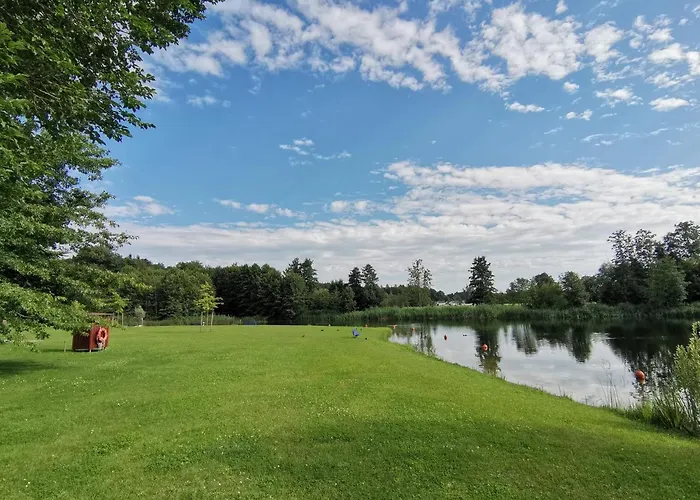 Grosse Gartenblick Mit Terrasse Amtzell