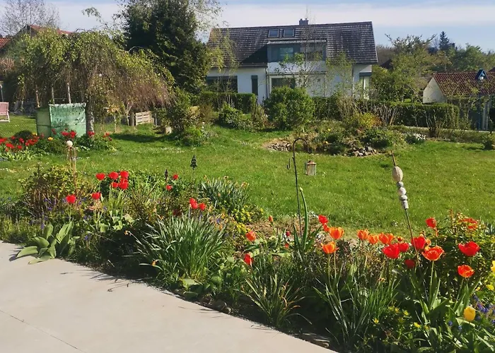 Grosse Gartenblick Mit Terrasse Apartament